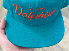 Load image into Gallery viewer, Vintage Miami Dolphins Sports Specialties Script Snapback Football Hat