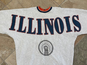 Vintage Illinois Fighting Illini Legends College Sweatshirt, Size XL