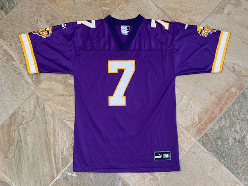 Vintage Minnesota Vikings Randall Cunningham Puma Football Jersey, Size Medium