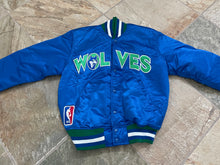 Load image into Gallery viewer, Vintage Minnesota Timberwolves Starter Satin Basketball Jacket, Size Medium