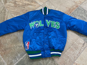 Vintage Minnesota Timberwolves Starter Satin Basketball Jacket, Size Medium