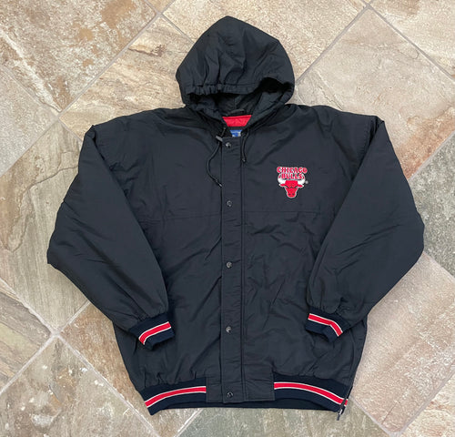 Vintage Chicago Bulls Starter Parka Basketball Jacket, Size XL