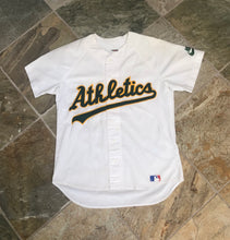 Load image into Gallery viewer, Vintage Oakland Athletics Nike Grey Tag Baseball Jersey, Size Large