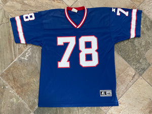 Vintage Buffalo Bills Bruce Smith Starter Football Jersey, Size 48, Large