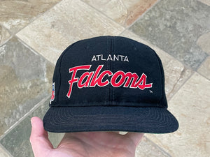 Vintage Atlanta Falcons Sports Specialties Script Snapback Football Hat