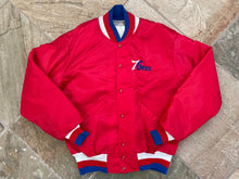 Load image into Gallery viewer, Vintage Philadelphia 76ers DeLong Satin Basketball Jacket, Size Medium