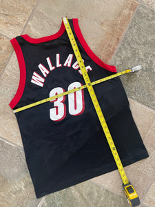 Vintage 90’s Washington Bullets Rasheed Wallace Rookie Champion Jersey  Men’s XL