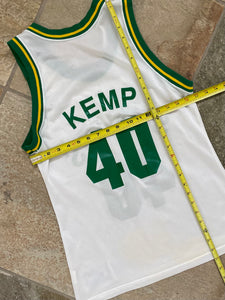 Vintage Seattle SuperSonics Shawn Kemp Champion Basketball Jersey, Size 36, Small