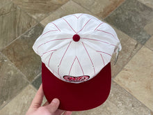Load image into Gallery viewer, Vintage Oklahoma Sooners Starter Pinstripe Snapback College Hat