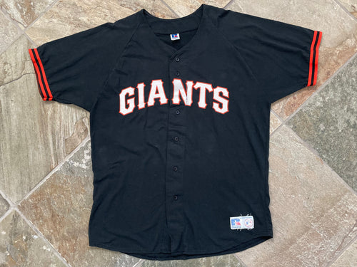 Vintage San Francisco Giants Russell Baseball Jersey, Size XL