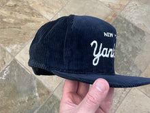 Load image into Gallery viewer, Vintage New York Yankees AJD Corduroy Snapback Baseball Hat