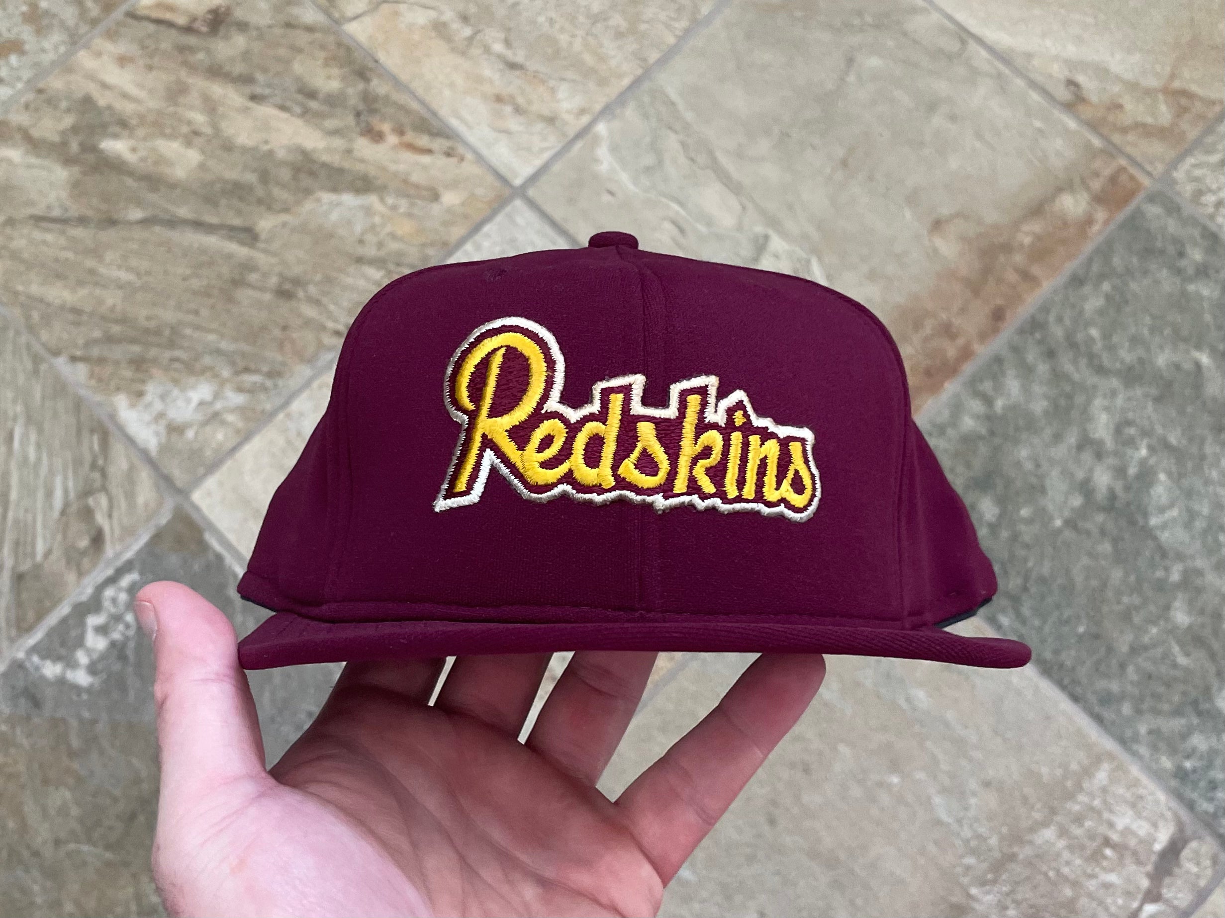 Vtg AJD Washington Redskins NFL Hat Snapback Trucker Script R Logo White  80s USA – ASA College: Florida