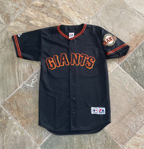 Vintage San Francisco Giants Barry Bonds Majestic Baseball Jersey, Size Medium