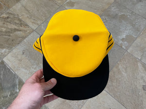 Vintage Pittsburgh Pirates Roman Pro Pill Box Fitted Baseball Hat, Size 7 1/8
