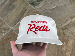 Vintage Cincinnati Reds Sports Specialties Script Snapback Baseball Hat