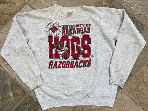 Vintage Arkansas Razorbacks College Sweatshirt, Size XL