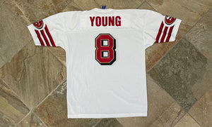 Vintage San Francisco 49ers Steve Young Champion Football Jersey, Size 48, XL