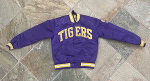 Vintage LSU Tigers Starter Satin College Jacket, Size Small
