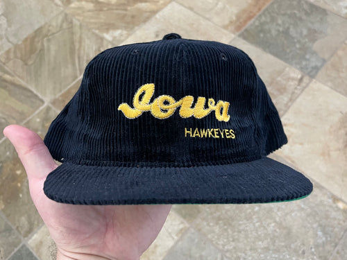 Vintage Iowa Hawkeyes The Game Corduroy Snapback College Hat