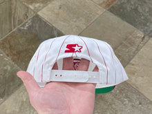 Load image into Gallery viewer, Vintage Oklahoma Sooners Starter Pinstripe Snapback College Hat