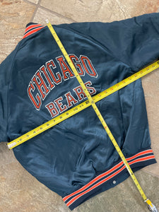 Vintage Chicago Bears Chalkline Satin Football Jacket, Size Youth XL, 18-20