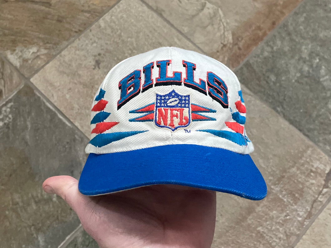 Vintage Buffalo Bills Logo Athletic Diamond Snapback Football Hat