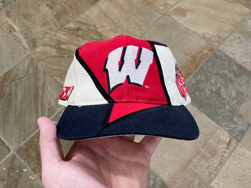 Vintage Wisconsin Badgers ToW Bolt Snapback College Hat