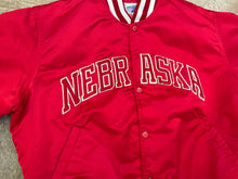 Load image into Gallery viewer, Vintage Nebraska Cornhuskers Starter Satin College Jacket, Size Large
