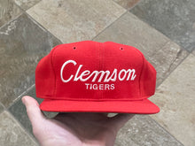 Load image into Gallery viewer, Vintage Clemson Tigers Sports Specialties Script Snapback College Hat