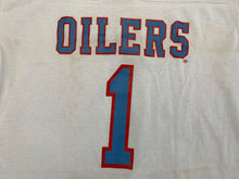 Load image into Gallery viewer, Vintage Houston Oilers Warren Moon Rawlings Football TShirt, Size Large