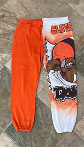 Vintage Cleveland Browns Chalk Line Fanimation Football Pants, Size Large
