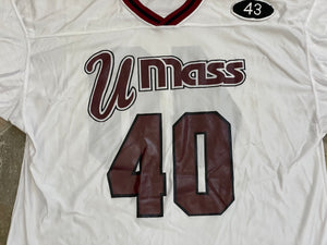 Vintage UMASS Minutemen Game Worn Lacrosse Jersey, Size XL