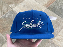 Load image into Gallery viewer, Vintage Seattle Seahawks Drew Pearson Bar Snapback Football Hat