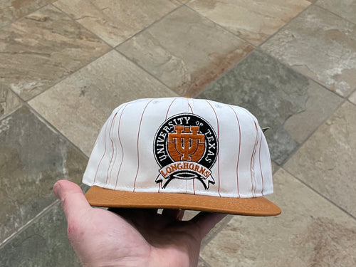 Vintage Texas Longhorns Starter Pinstripe Snapback College Hat