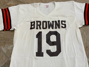 Vintage Cleveland Browns Bernie Kosar Rawlings Football TShirt, Size Large