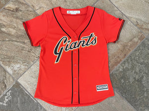Vintage San Francisco Giants Majestic Baseball Jersey, Size Women’s Medium