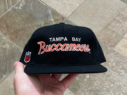 Vintage Tampa Bay Buccaneers Sports Specialties Script Snapback Football Hat