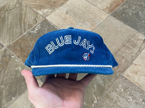 Vintage Toronto Blue Jays Universal Corduroy Snapback Baseball Hat