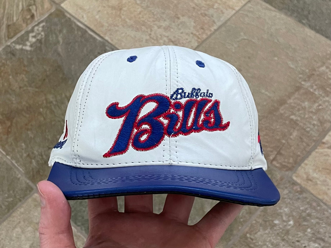 Vintage Buffalo Bills Modern Leather Snapback Football Hat