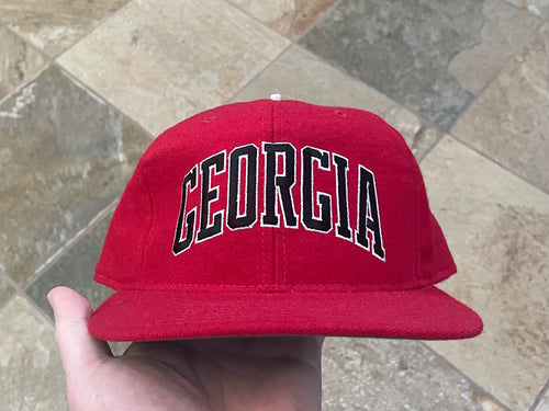 Vintage Georgia Bulldogs Starter Arch Snapback College Hat
