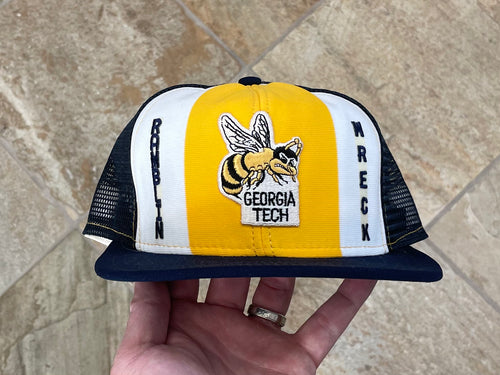 Vintage Georgia Tech Ramblin Wreck AJD Snapback College Hat