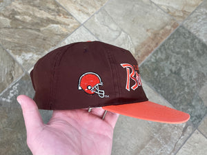 Vintage Cleveland Browns Sports Specialties Script Snapback Football Hat