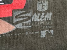 Load image into Gallery viewer, Vintage California Angels Jim Abbott Salem Baseball TShirt, Size Large