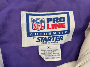 Vintage Minnesota Vikings Starter Parka Football Jacket, Size XL