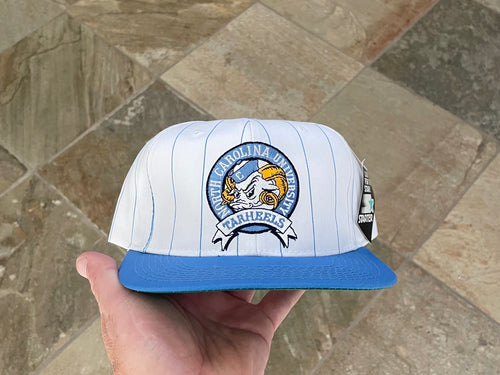 Vintage North Carolina Tarheels Starter Pinstripe Snapback College Hat