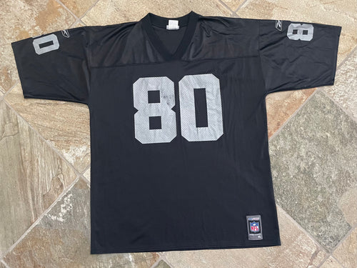 Vintage Oakland Raiders Jerry Rice Reebok Football Jersey, Size XL