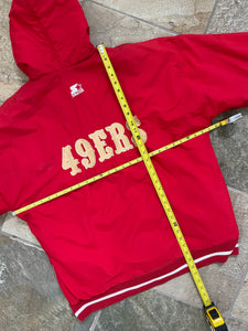 Vintage San Francisco 49ers Starter Parka Football Jacket, Size XL