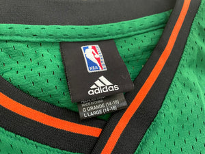 Vintage New York Knicks Nate Robinson St. Patrick’s Adidas Basketball Jersey, Size Youth Large, 14-16