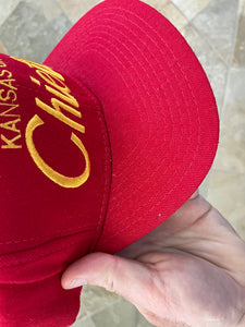 Vintage Kansas City Chiefs Sports Specialties Script Snapback Football Hat