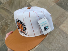 Load image into Gallery viewer, Vintage Texas Longhorns Starter Pinstripe Snapback College Hat